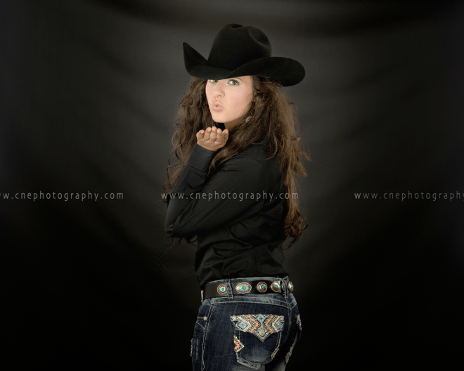 Miss HS rodeo pageant contestant
