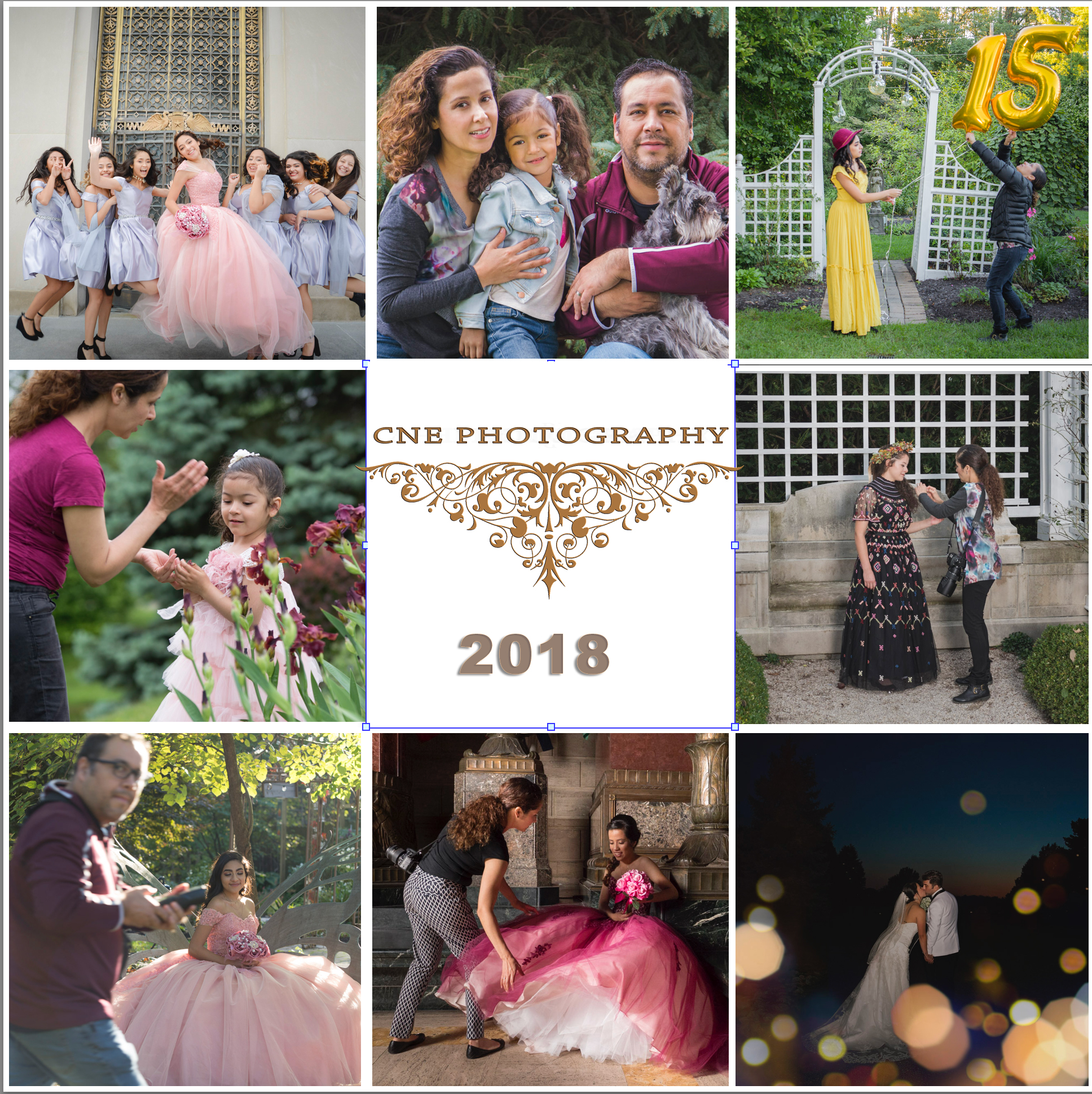 Quinceañeras Weddings Photographer Indianapolis  by CNE Photography 